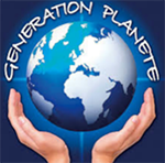 Logo génération planete boutique eco-responsable Beausoleil